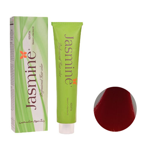 رنگ مو جاسمین سری فشن رنگ قرمز