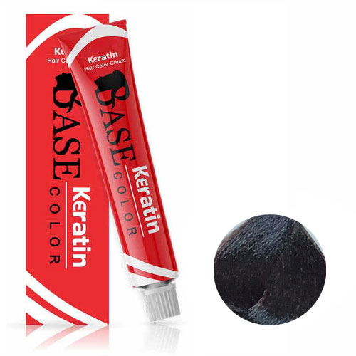 رنگ مو بیس کالر سری طبیعی شماره N4 حجم 125 میلی لیتر رنگ قهوه ای روشن