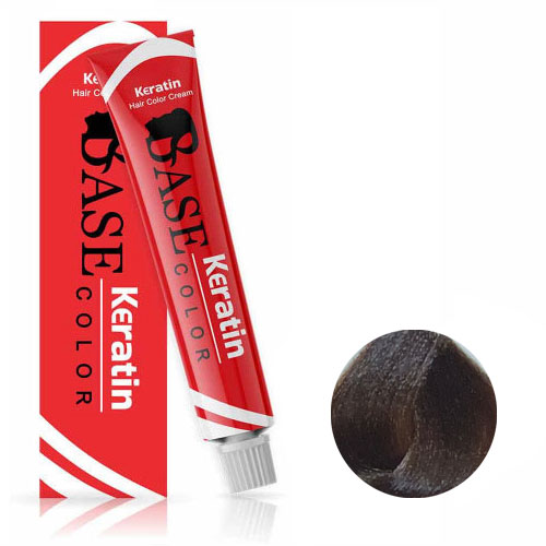 رنگ مو بیس کالر سری طبیعی شماره N6 حجم 125 میلی لیتر رنگ بلوند متوسط