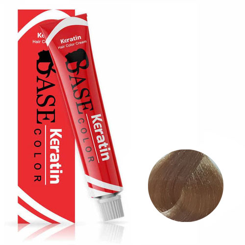 رنگ مو بیس کالر سری طبیعی شماره N8 حجم 125 میلی لیتر رنگ بلوند خیلی روشن