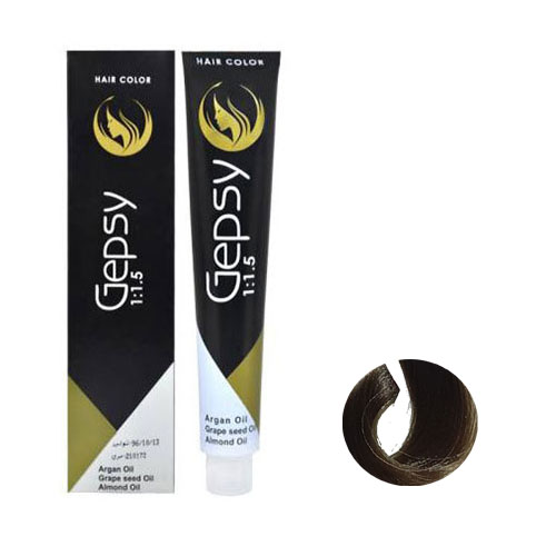 رنگ مو جیپسی سری زیتونی شماره 7.2 بلوند زیتونی متوسط