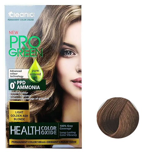 رنگ مو بدون آمونیاک کلینیک سری طبیعی  شماره 8.0 رنگ بلوند روشن