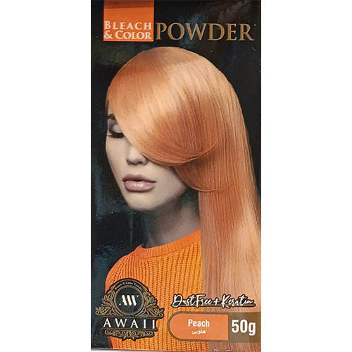 رنگ مو فانتزی 50 گرمی آوایی رنگ هلویی