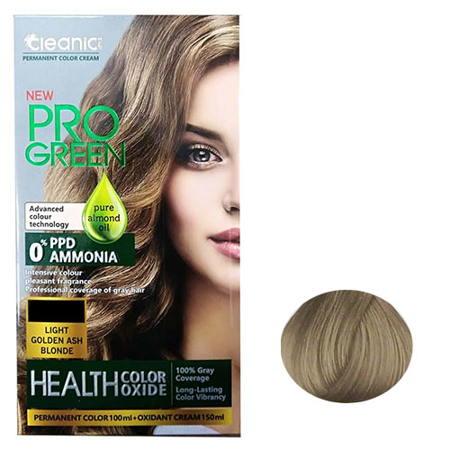 رنگ مو بدون آمونیاک کلینیک سری خاکستری  شماره 8.1 رنگ بلوند خاکستری روشن