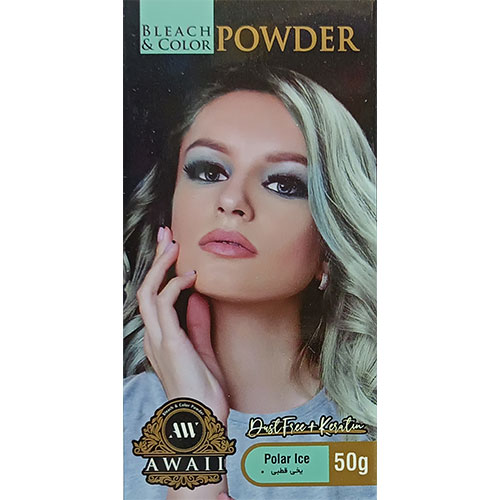 رنگ مو فانتزی 50 گرمی آوایی رنگ یخی قطبی