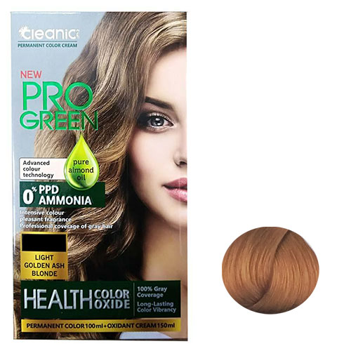 رنگ مو بدون آمونیاک کلینیک سری طلایی شماره 8.3 رنگ بلوند طلایی روشن