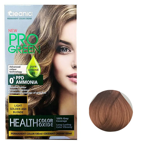 رنگ مو بدون آمونیاک کلینیک سری برنز شماره 7.43 رنگ بلوند برنز متوسط