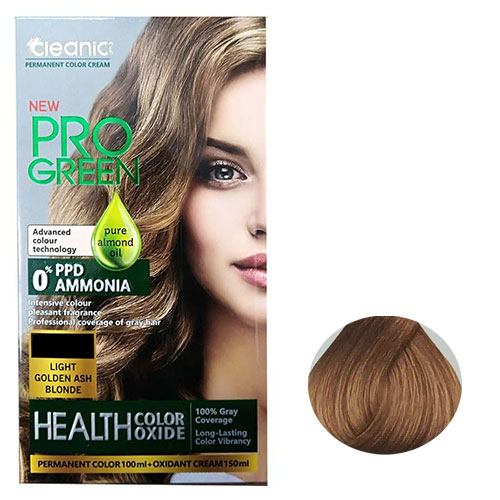 رنگ مو بدون آمونیاک کلینیک سری بژ شماره 7.31 رنگ بلوند بژ متوسط