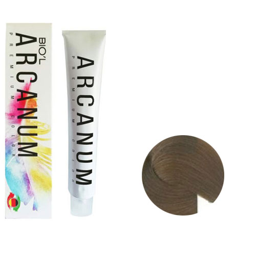 رنگ مو آرکانوم سری طبیعی 120 میل شماره  6.0  رنگ  بلوند تیره طبیعی