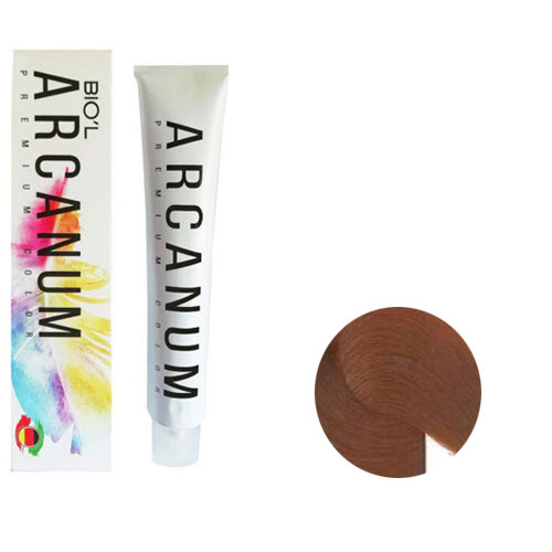 رنگ مو آرکانوم سری تنباکویی 120 میل شماره  7.15  رنگ بلوند تنباکویی متوسط