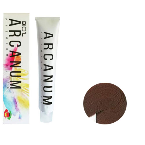 رنگ مو آرکانوم سری جگری 120 میل شماره  6.59  رنگ بلوند جگری تیره