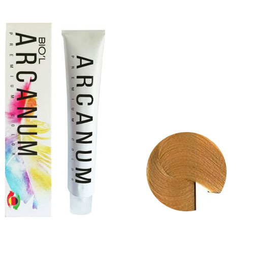 رنگ مو آرکانوم سری شکلاتی  120 میل شماره  9.8  رنگ بلوند شکلاتی خیلی روشن