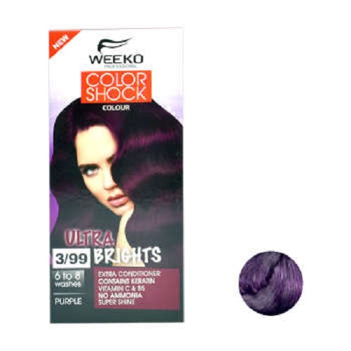 رنگ مو ژله ای ویکو حجم 80 میل شماره 3.99