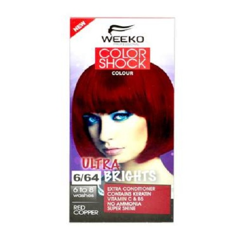 رنگ مو ژله ای ویکو حجم 80 میل شماره 6.66