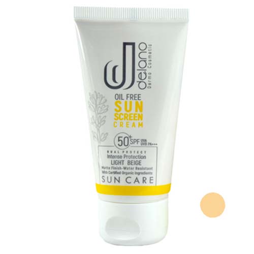 کرم ضد آفتاب دلانو مدل  Oil free حجم 50 میلی لیتر