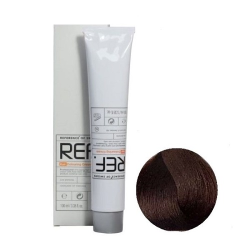 رنگ مو رف شماره 6.53 حجم 100 میلی لیتر رنگ قهوه ای طلایی ماهاگونی