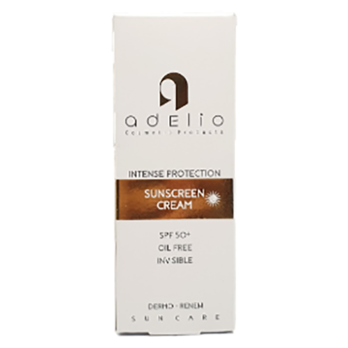 کرم ضد آفتاب فاقد چربی SPF50+ ادلیو Adelio