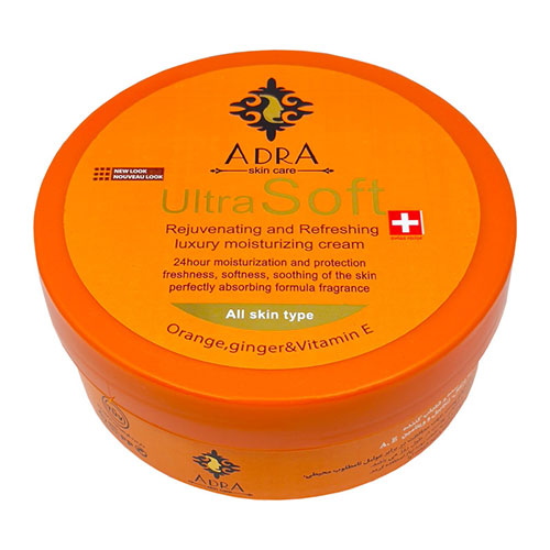 کرم مرطوب کننده آدرا مدل Orange and Ginger حجم 200 میلی لیتر